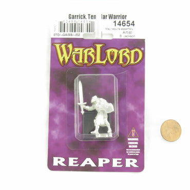 RPR14654 Garrick Templar Warrior Miniature 25mm Heroic Scale Figure Warlord (ONLINE ORDER ONLY)