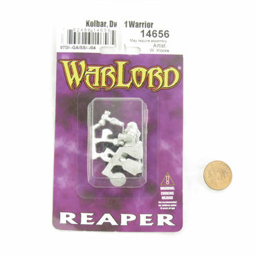 RPR14656 Kolbar Dwarf Warrior Miniature 25mm Heroic Scale Figure Warlord (ONLINE ORDER ONLY)