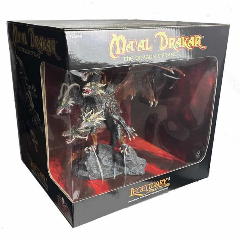 RPR20040 Maal Drakar Premium Pre-painted Miniature Reaper Miniature (ONLINE ORDER ONLY)