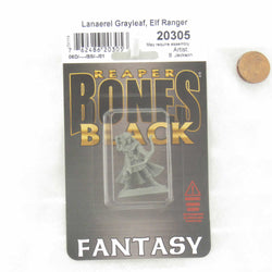 RPR20305 Lanaerel Grayleaf Miniature 25mm Heroic Scale Figure Bones Black (ONLINE ORDER ONLY)