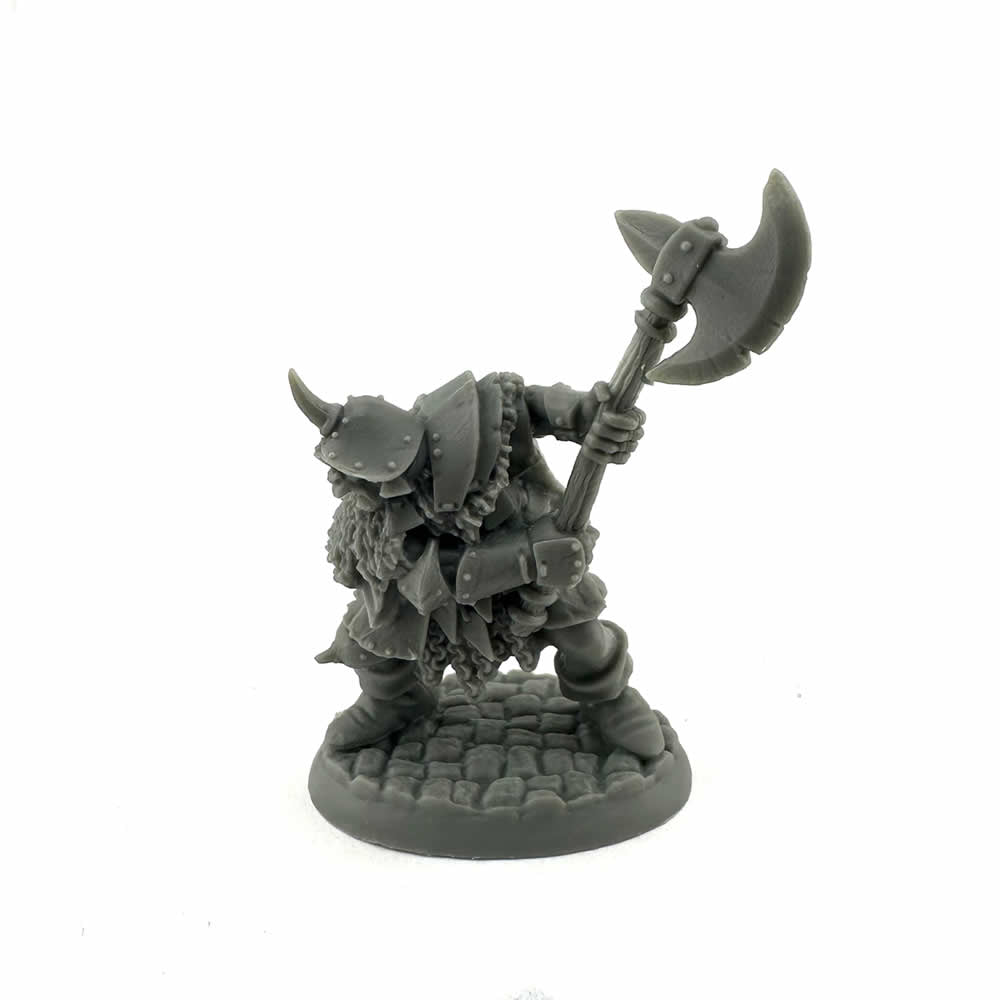 RPR20318 Orc Champion with Axe Miniature 25mm Heroic Scale Figure Bones Black (ONLINE ORDER ONLY)