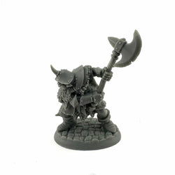 RPR20318 Orc Champion with Axe Miniature 25mm Heroic Scale Figure Bones Black (ONLINE ORDER ONLY)