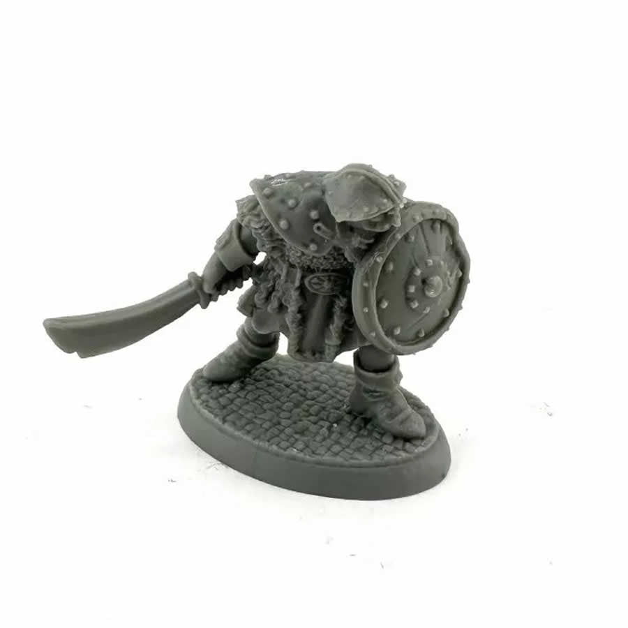 RPR20319 Orc Warrior (Sword Down) Miniature 25mm Heroic Scale Figure Bones Black (ONLINE ORDER ONLY)