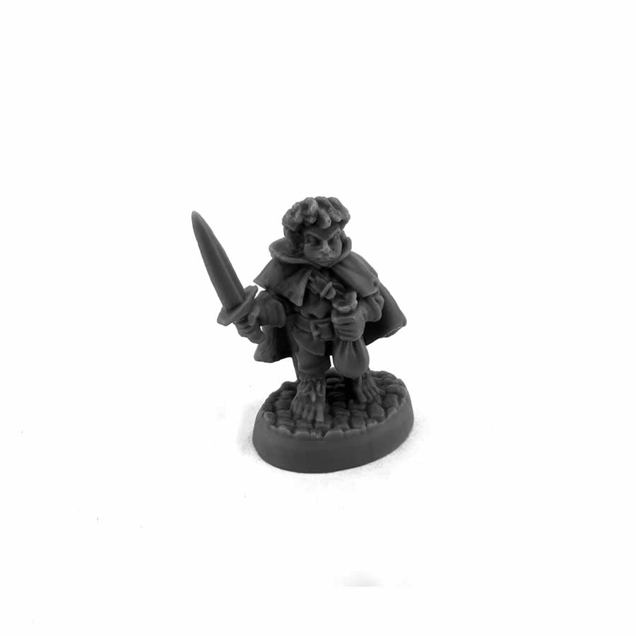 RPR20326 Stitch Thimbletoe Halfling Thief Miniature 25mm Heroic Scale Figure Bones Black (ONLINE ORDER ONLY)