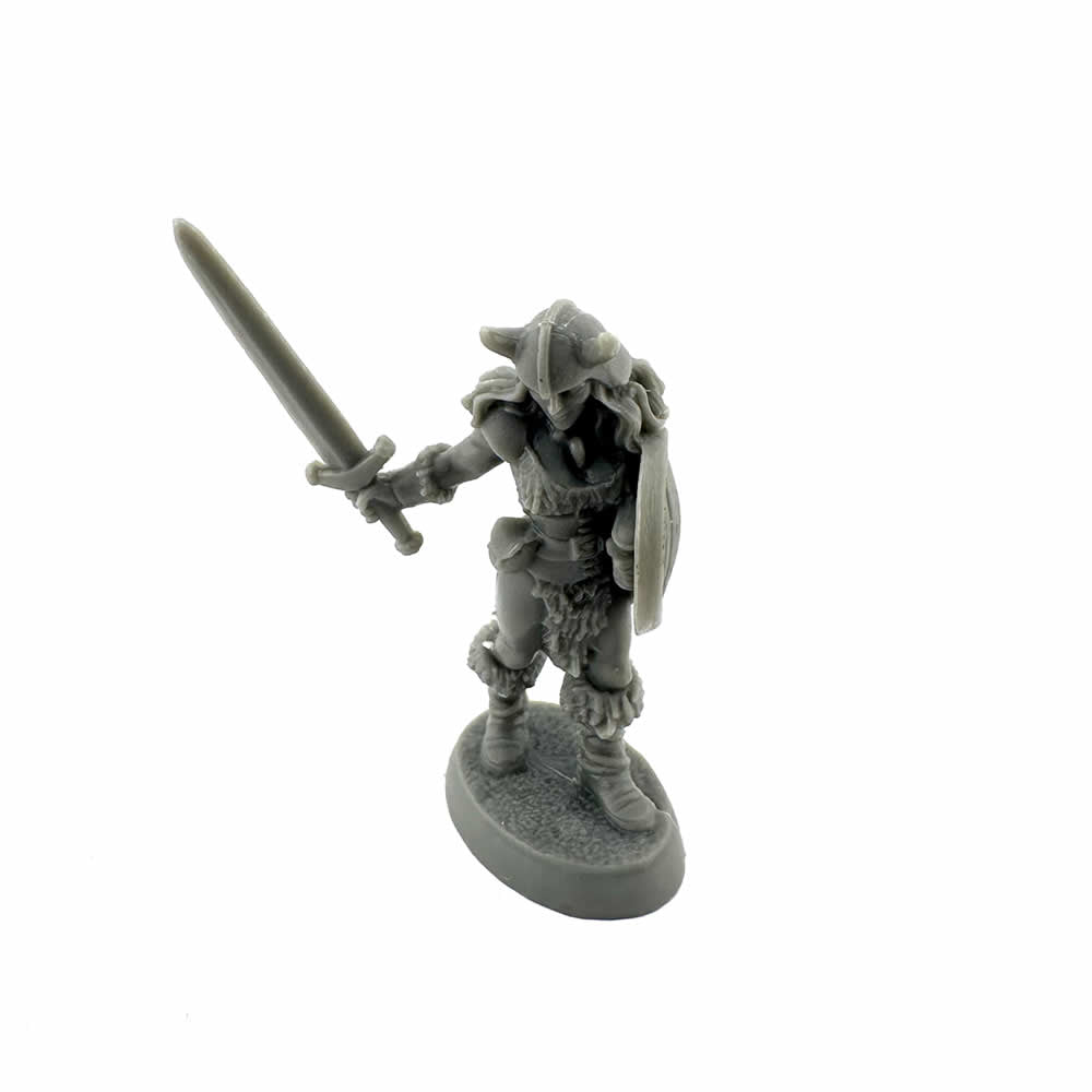 RPR20331 Jana Frostwind Female Barbarian Miniature 25mm Heroic Scale Figure Bones Black (ONLINE ORDER ONLY)