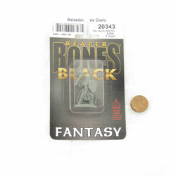 RPR20343 Balzador Male Cleric Miniature 25mm Heroic Scale Figure Bones Black (ONLINE ORDER ONLY)