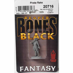 RPR20716 Pirate Rake Miniature 25mm Heroic Scale Figure Bones Black (ONLINE ORDER ONLY)