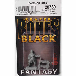 RPR20730 Cook and Table Miniature 25mm Heroic Scale Figure Bones Black (ONLINE ORDER ONLY)