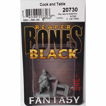 RPR20730 Cook and Table Miniature 25mm Heroic Scale Figure Bones Black (ONLINE ORDER ONLY)