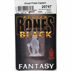 RPR20747 Ghost Pirate Captain Miniature 25mm Heroic Scale Figure Bones Black (ONLINE ORDER ONLY)