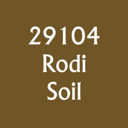 RPR29104 Rodi Soil Acrylic Reaper Master Series Hobby Paint .5oz Dropper Bottle (ONLINE ORDER ONLY)