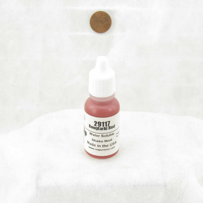RPR29117PT Roogtarki Red Acrylic Reaper Master Series Hobby Paint .5oz Dropper Bottle (ONLINE ORDER ONLY)