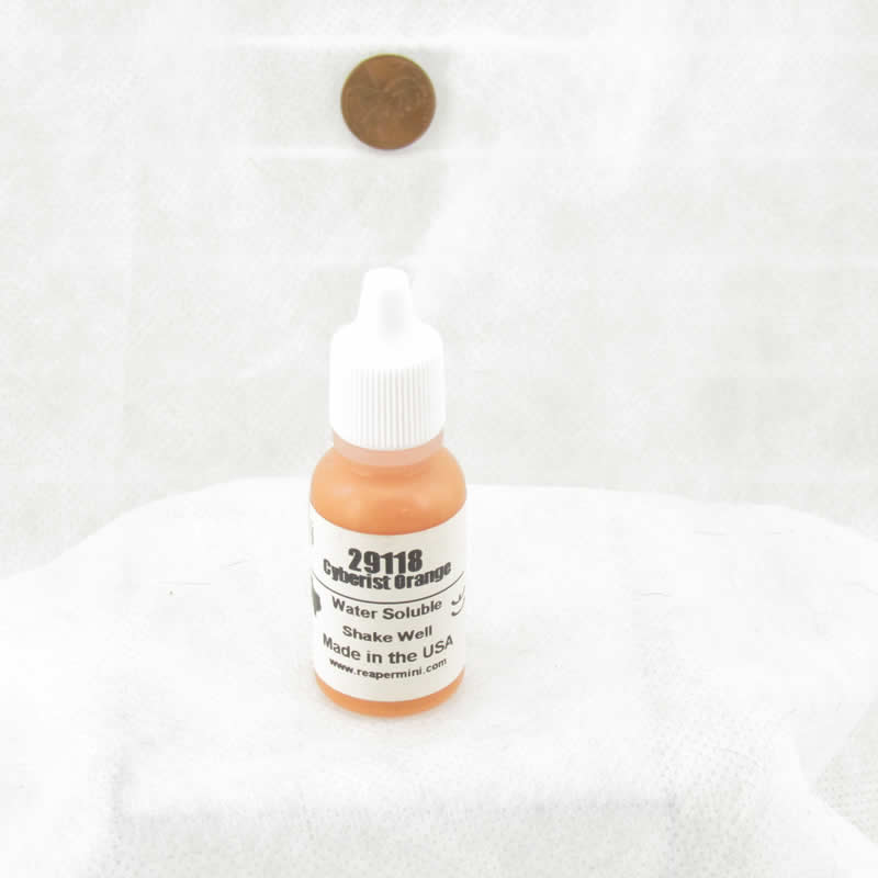 RPR29118PT Cyberist Orange Acrylic Reaper Master Series Hobby Paint .5oz Dropper Bottle (ONLINE ORDER ONLY)