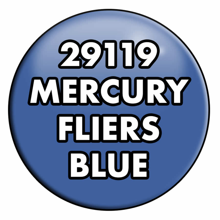 RPR29119PT Mercury Flyers Blue Acrylic Reaper Master Series Hobby Paint .5oz Dropper Bottle (ONLINE ORDER ONLY)