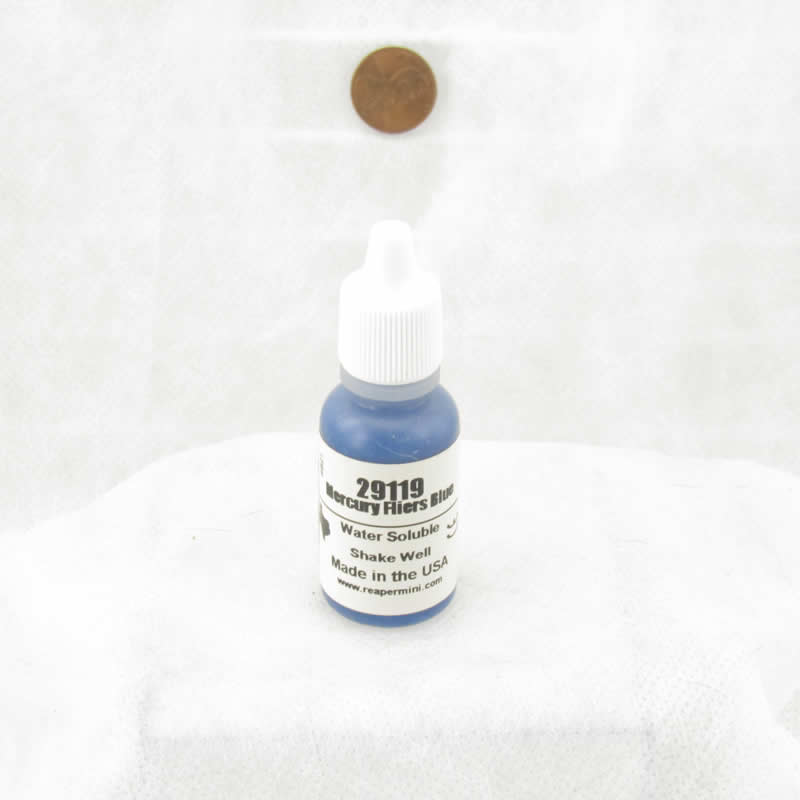RPR29119PT Mercury Flyers Blue Acrylic Reaper Master Series Hobby Paint .5oz Dropper Bottle (ONLINE ORDER ONLY)
