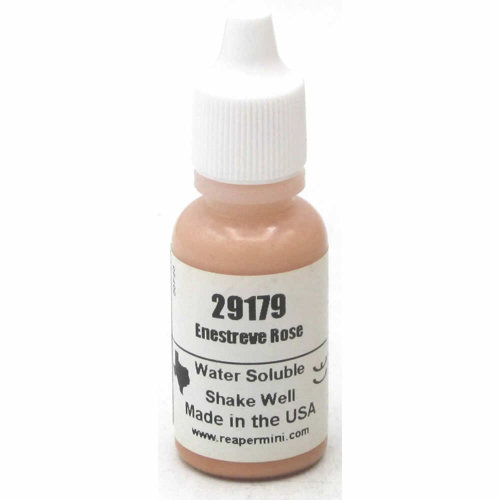 RPR29179 Enestreve Rose Acrylic Reaper Master Series Hobby Paint .5oz Dropper Bottle (ONLINE ORDER ONLY)