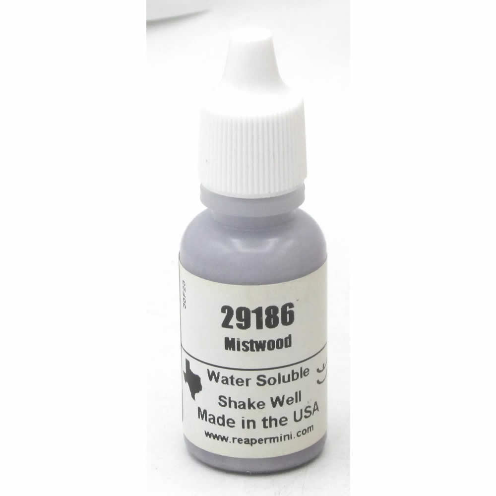 RPR29186 Mistwood Acrylic Reaper Master Series Hobby Paint .5oz Dropper Bottle (ONLINE ORDER ONLY)