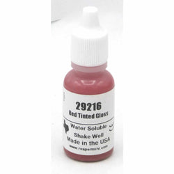 RPR29216 Tinted Red Gloss Acrylic Paint Reaper Master Series Hobby Paint .5oz Dropper Bottle (ONLINE ORDER ONLY)