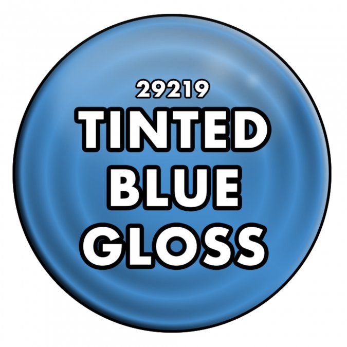 RPR29219 Tinted Blue Gloss Acrylic Paint Reaper Master Series Hobby Paint .5oz Dropper Bottle (ONLINE ORDER ONLY)