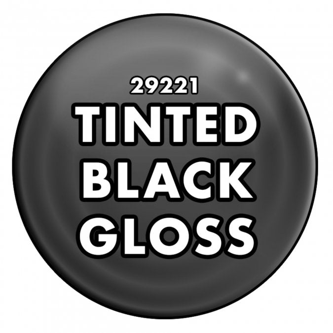 RPR29221 Tinted Black Gloss Acrylic Paint Reaper Master Series Hobby Paint .5oz Dropper Bottle (ONLINE ORDER ONLY)