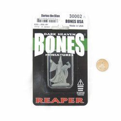 RPR30002 Darius The Wizard Miniature Figure 25mm Heroic Scale Reaper Bones USA (ONLINE ORDER ONLY)