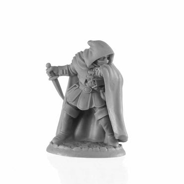 RPR30004 Romag Davl Thief Miniature Figure 25mm Heroic Scale Reaper Bones USA (ONLINE ORDER ONLY)