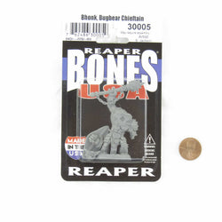 RPR30005 Bhonk Bugbear Chieftain Miniature Figure 25mm Heroic Scale Reaper Bones USA (ONLINE ORDER ONLY)