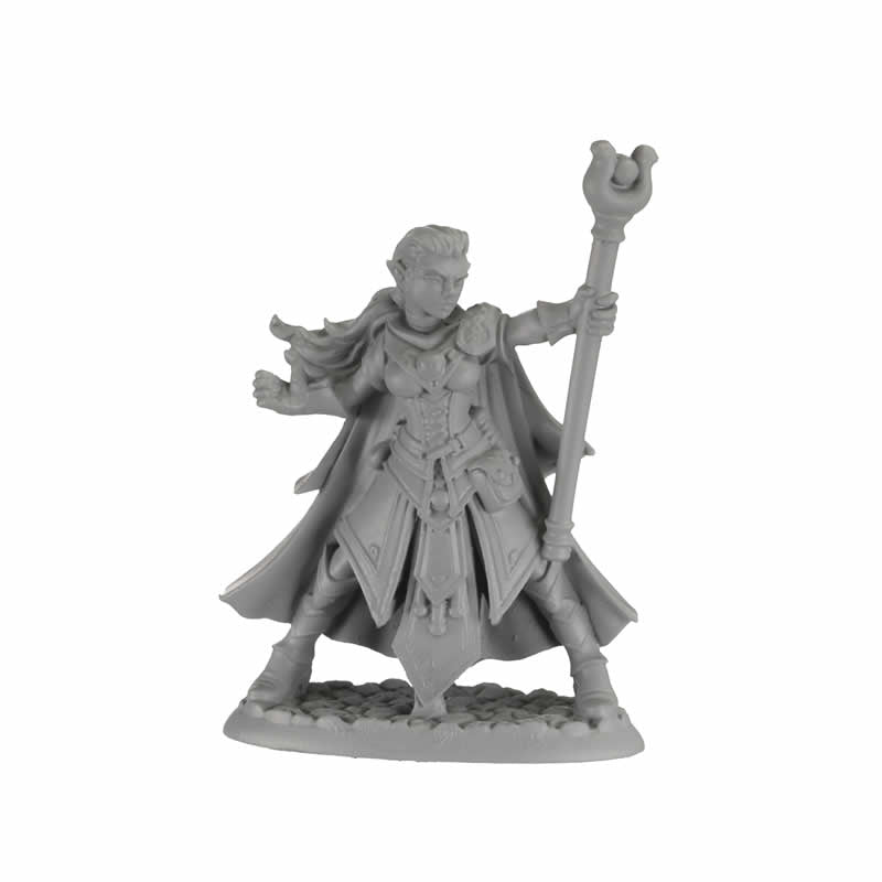 RPR30008A Alaedril Starbloom Elf Wizard Miniature Figure 25mm Heroic Scale Reaper Bones USA (ONLINE ORDER ONLY)