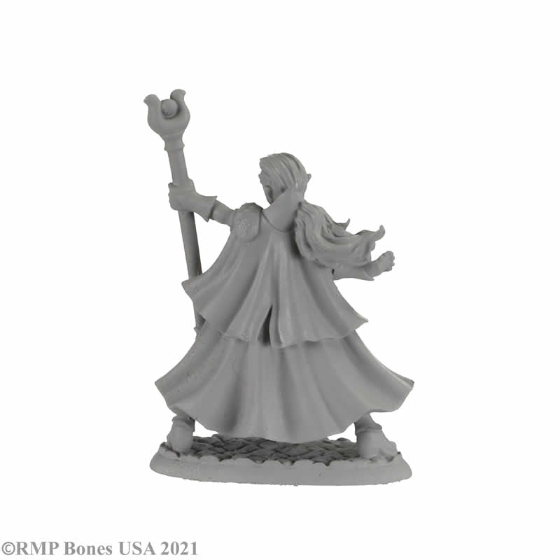 RPR30008A Alaedril Starbloom Elf Wizard Miniature Figure 25mm Heroic Scale Reaper Bones USA (ONLINE ORDER ONLY)