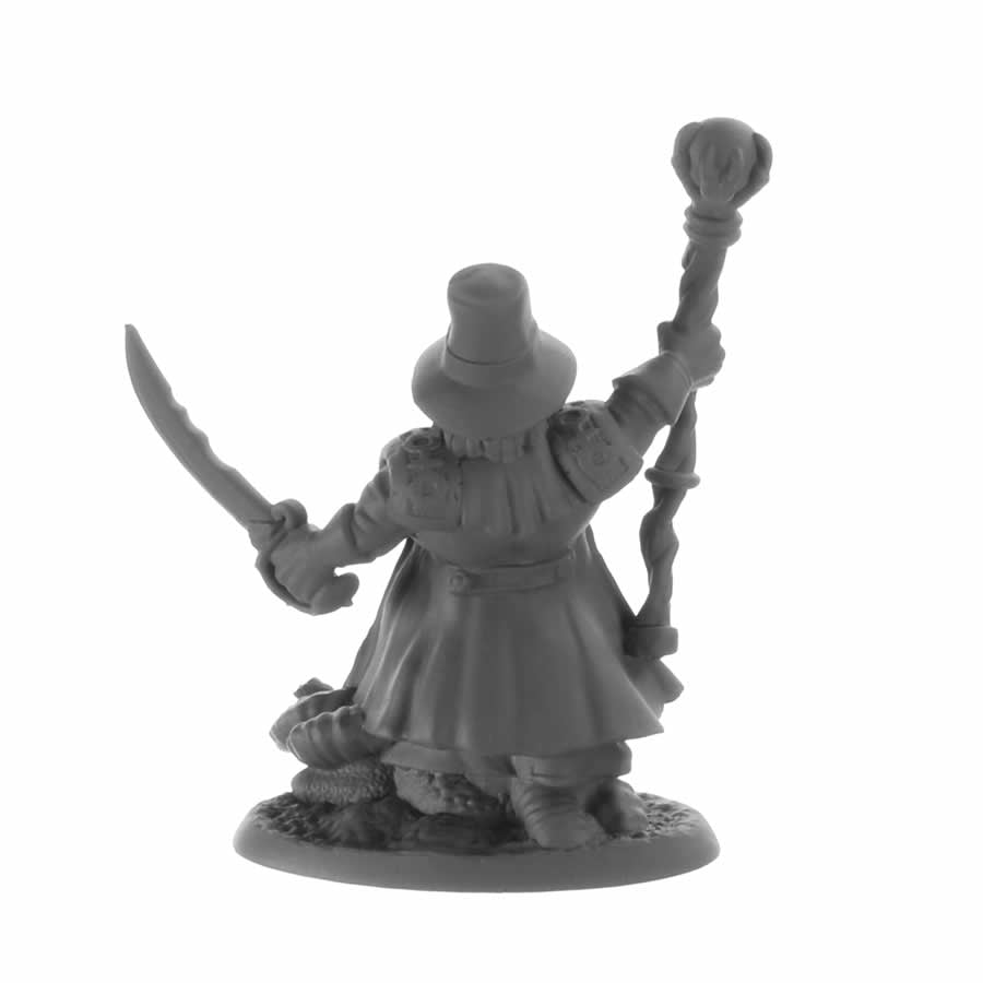 RPR30011 Arkus Harn Dwarf Witch Hunter Miniature Figure 25mm Heroic Scale Reaper Bones USA (ONLINE ORDER ONLY)