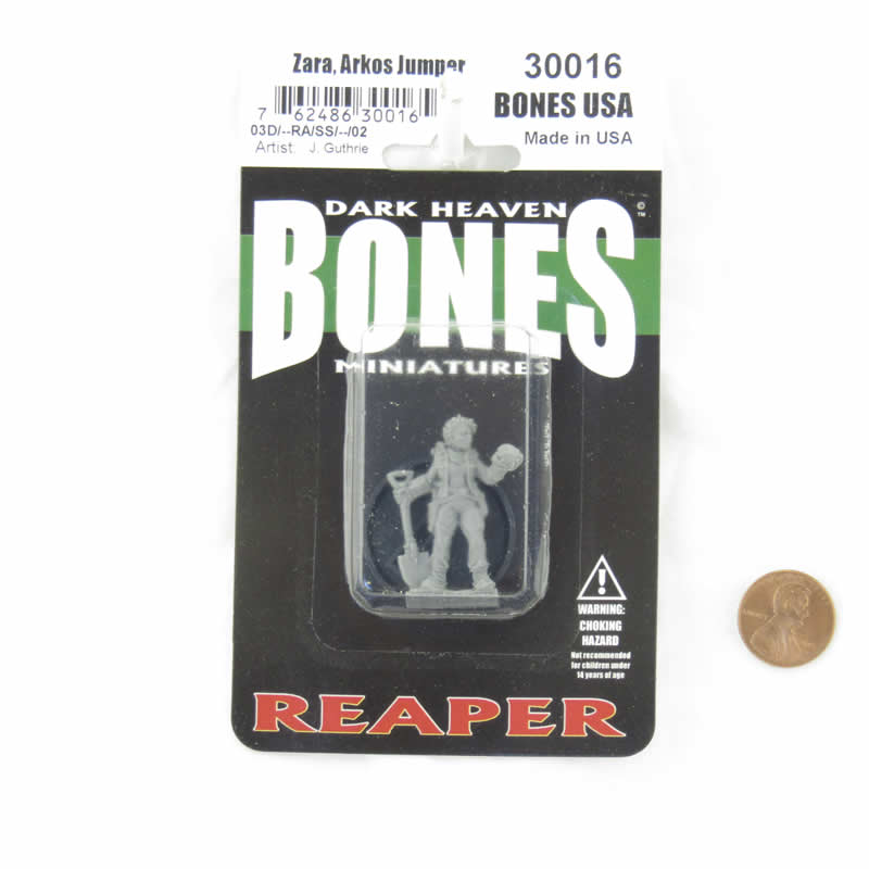 RPR30016 Zara Arkos Jumper Miniature Figure 25mm Heroic Scale Reaper Bones USA (ONLINE ORDER ONLY)