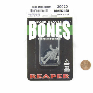 RPR30020 Rook Arkos Jumper Miniature Figure 25mm Heroic Scale Reaper Bones USA (ONLINE ORDER ONLY)