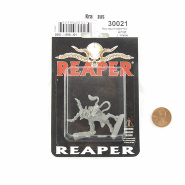 RPR30021 Krampus Miniature Figure 25mm Heroic Scale Reaper Bones USA (ONLINE ORDER ONLY)