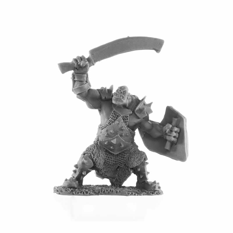 RPR30022 Orc Marauder Miniature Figure 25mm Heroic Scale Reaper Bones USA (ONLINE ORDER ONLY)