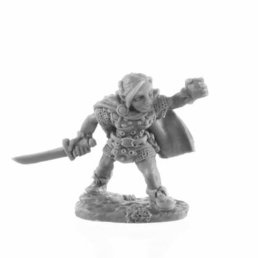 RPR30025 Ingrid Female Gnome Rogue Miniature Figure 25mm Heroic Scale Reaper Bones USA (ONLINE ORDER ONLY)