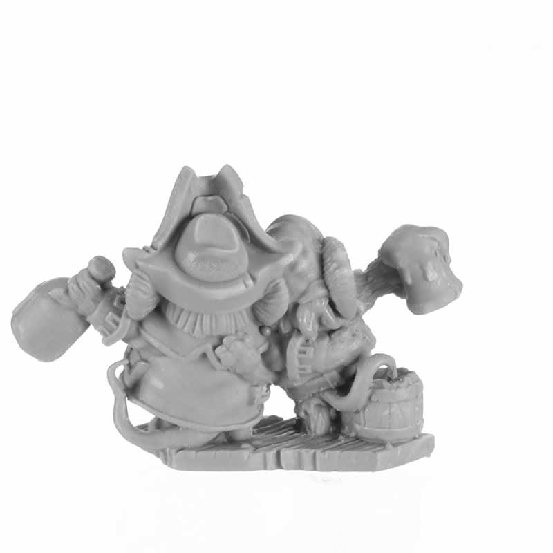 RPR30034 Pirate Mouslings Miniature Figure 25mm Heroic Scale Reaper Bones USA (ONLINE ORDER ONLY)