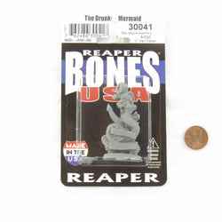 RPR30041 The Drunken Mermaid Miniature Figure 25mm Heroic Scale Reaper Bones USA (ONLINE ORDER ONLY)