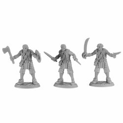 RPR30042 Modular Pirate Miniature Figure 25mm Heroic Scale Reaper Bones USA (ONLINE ORDER ONLY)
