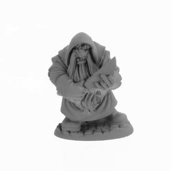 RPR30045 Nub Dwarf Sausage Maker Miniature Figure 25mm Heroic Scale Reaper Bones USA (ONLINE ORDER ONLY)