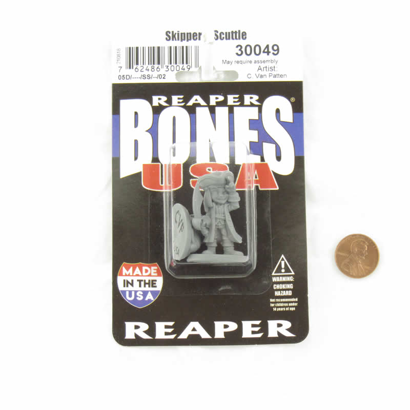 RPR30049 Skipper and Scuttle Miniature Figure 25mm Heroic Scale Reaper Bones USA (ONLINE ORDER ONLY)