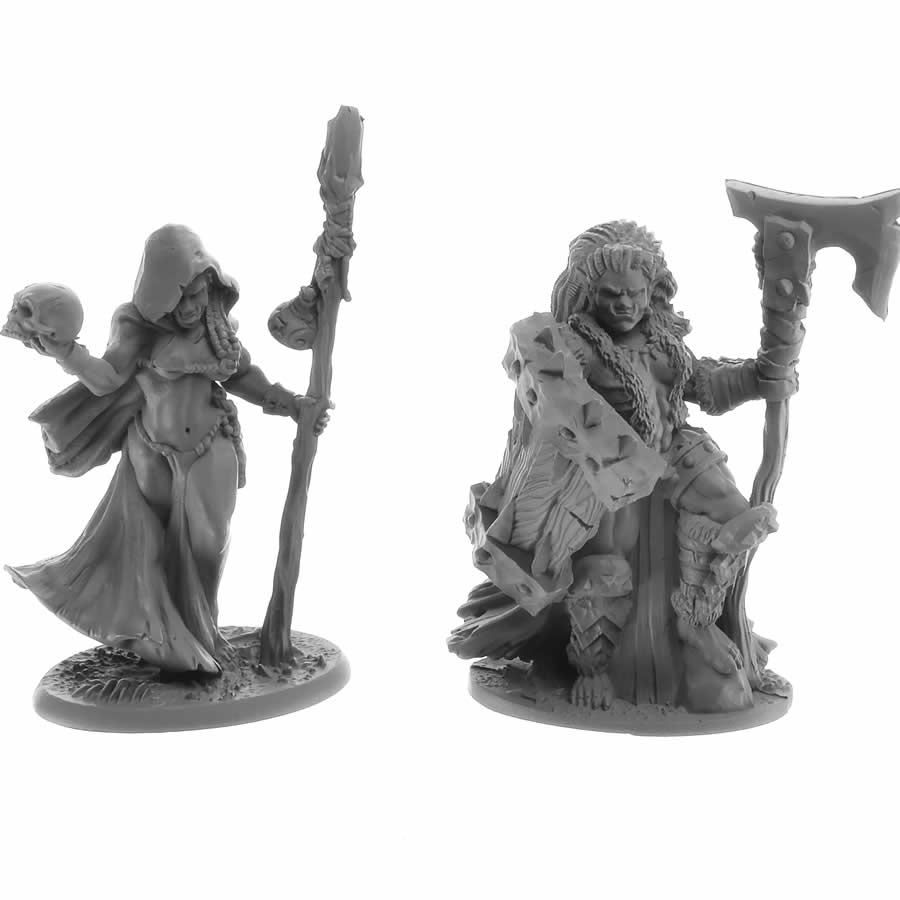 RPR30054 Jade Fire Leaders Miniature Figure 25mm Heroic Scale Reaper Bones USA (ONLINE ORDER ONLY)
