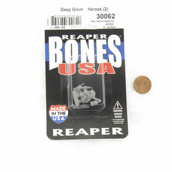 RPR30062 Deep Gnome Heroes Miniature Figure 25mm Heroic Scale Reaper Bones USA (ONLINE ORDER ONLY)