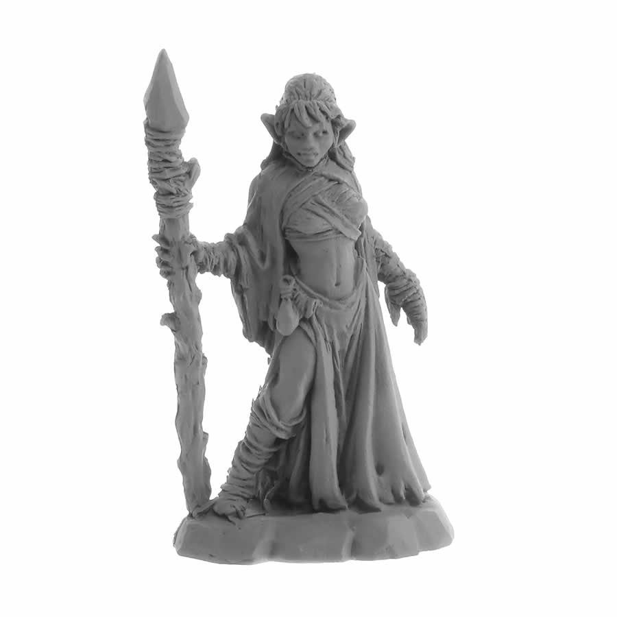 RPR30065 Tianalise Bog Witch Miniature Figure 25mm Heroic Scale Reaper Bones USA (ONLINE ORDER ONLY)