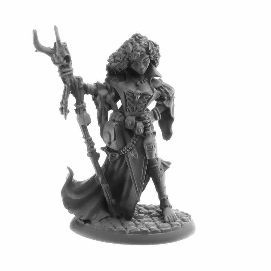RPR30067 Andowyn Thrushmoor Human Druid Miniature Figure 25mm Heroic Scale Reaper Bones USA (ONLINE ORDER ONLY)