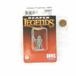 RPR30067 Andowyn Thrushmoor Human Druid Miniature Figure 25mm Heroic Scale Reaper Bones USA (ONLINE ORDER ONLY)