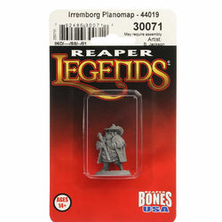 RPR30071 Reeve Irremborg Planomap Miniature Figure 25mm Heroic Scale Reaper Bones USA (ONLINE ORDER ONLY)