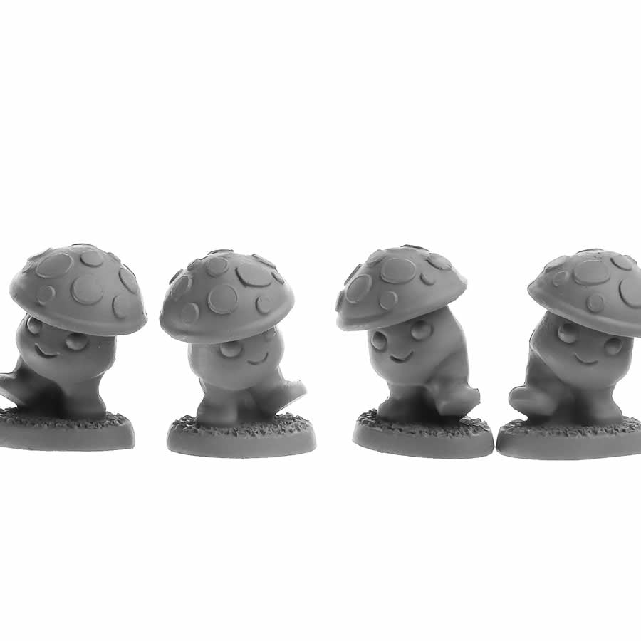 RPR30072 Shroomies Miniature Figure 25mm Heroic Scale Reaper Bones USA (ONLINE ORDER ONLY)