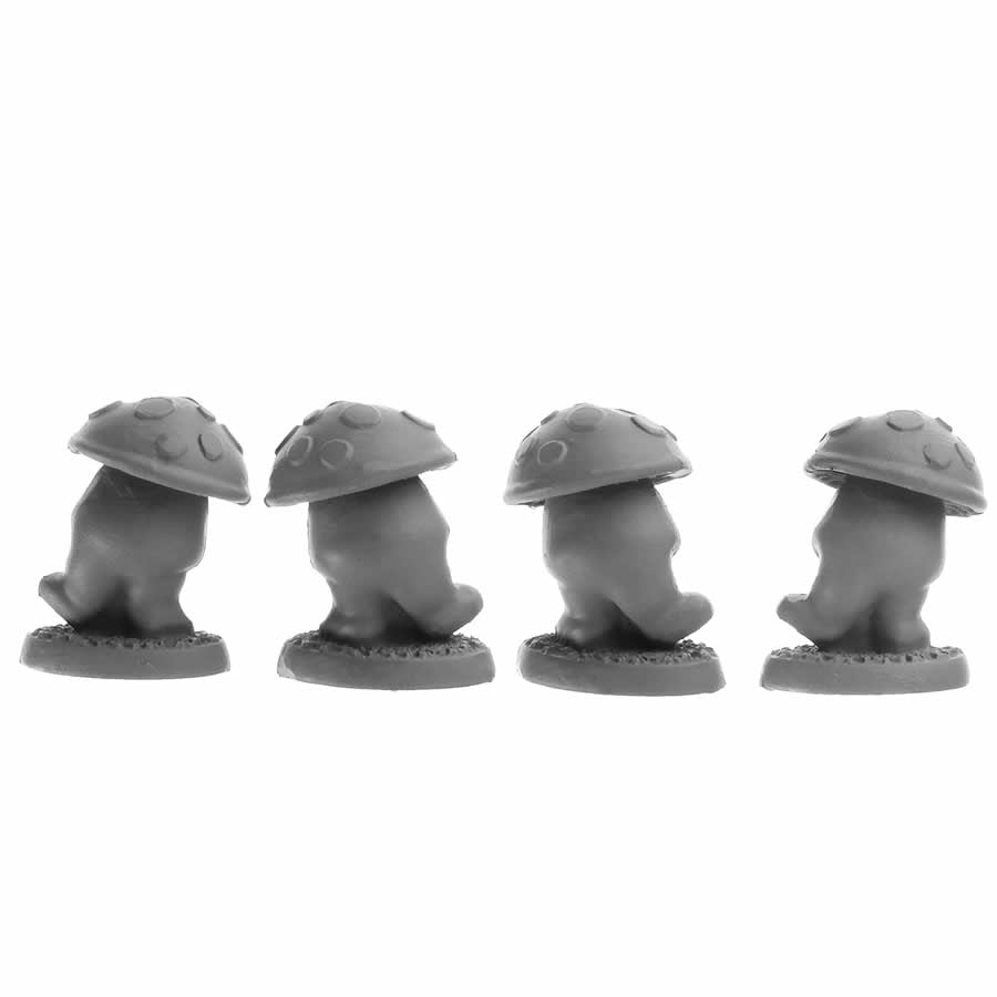RPR30072 Shroomies Miniature Figure 25mm Heroic Scale Reaper Bones USA (ONLINE ORDER ONLY)