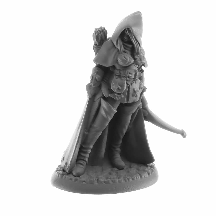 RPR30075 Huntress Miniature Figure 25mm Heroic Scale Reaper Bones USA (ONLINE ORDER ONLY)