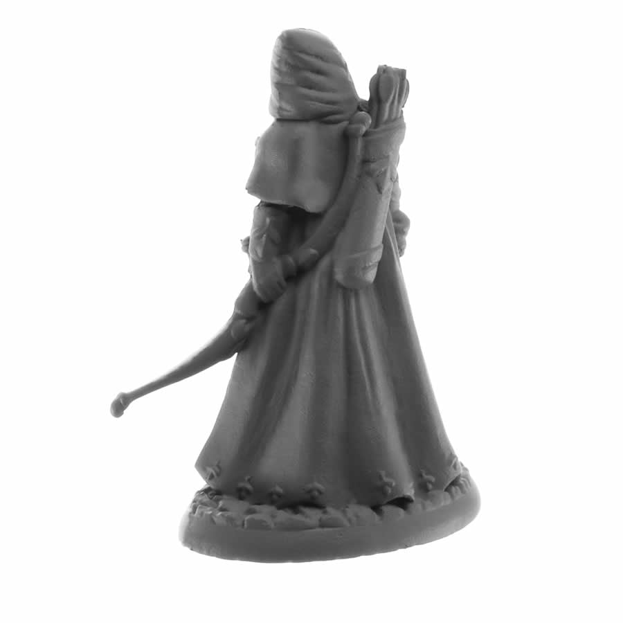RPR30075 Huntress Miniature Figure 25mm Heroic Scale Reaper Bones USA (ONLINE ORDER ONLY)